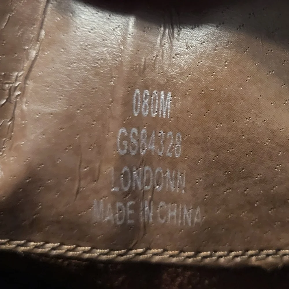 Mia Brown Cowboy Western Heeled Distressed Boots Pull On Size 8.5 *See Notes*